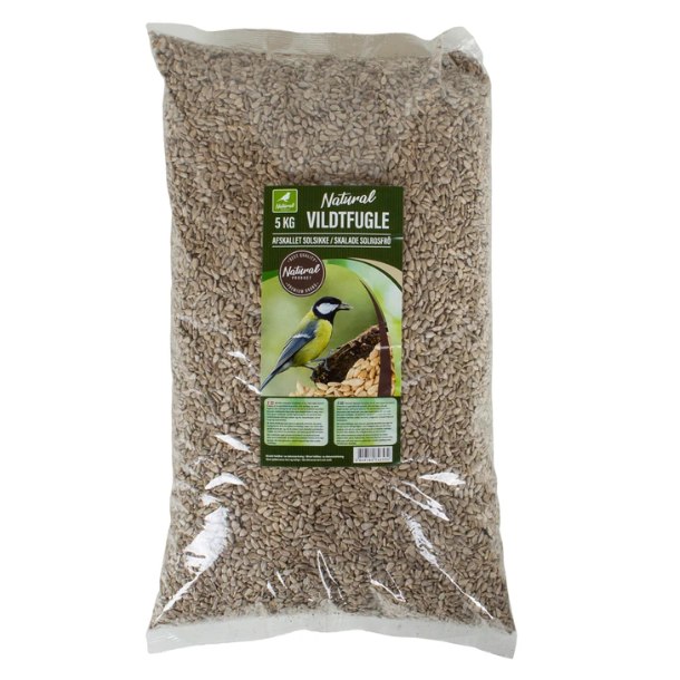 Natural Afskallede Solsikke    5 Kg