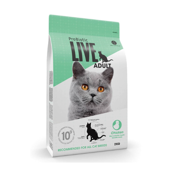 LIVE CAT Adult m/Kylling 400g